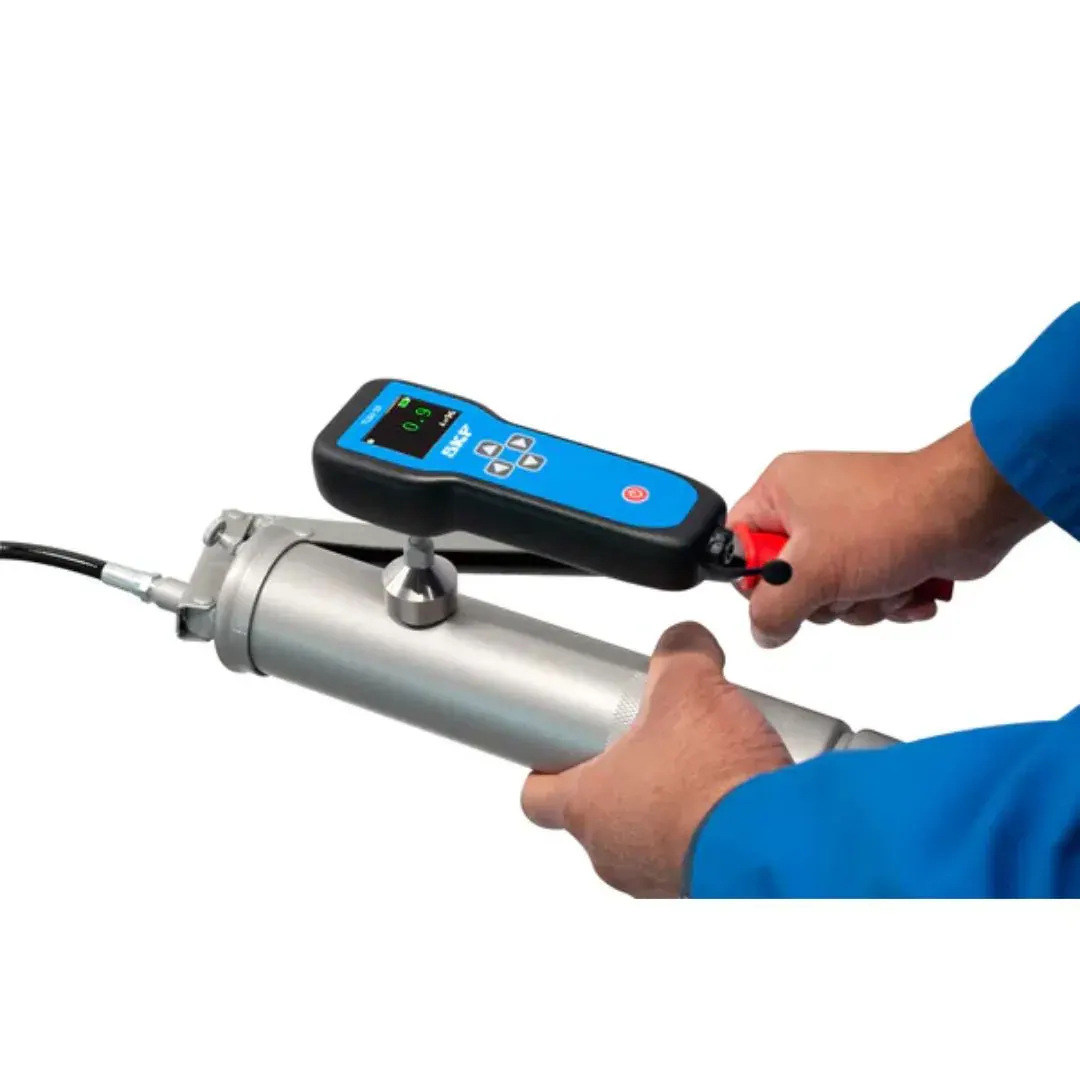 Instrumento portátil de verificação de lubrificação por ultrassom